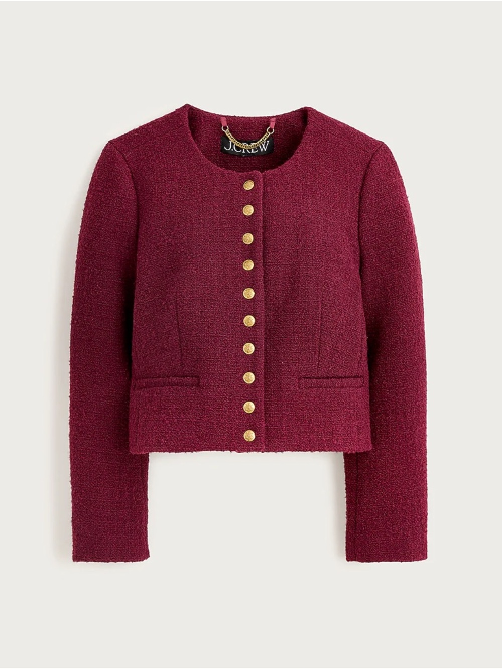 J.Crew Bridgette lady jacket in tweed CO255